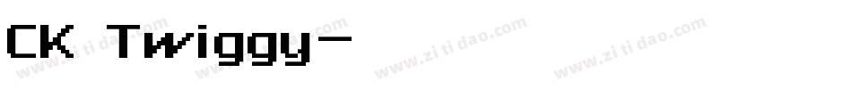 CK Twiggy字体转换